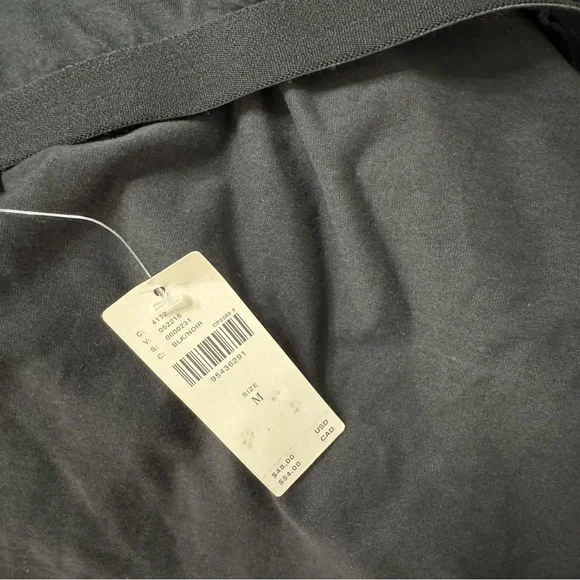 Anthropologie Maeve Black Square Neck Top NWT Size Medium - Picture 5 of 6